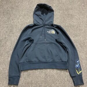 Vtg Floral womens north face hoodie